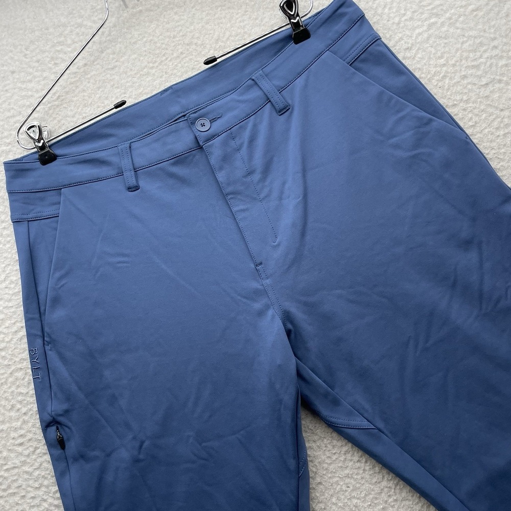 BYLT‎ Everyday Pants 2.0 Mens 38x30 Slim Blue Performance Stretch Casual Chino